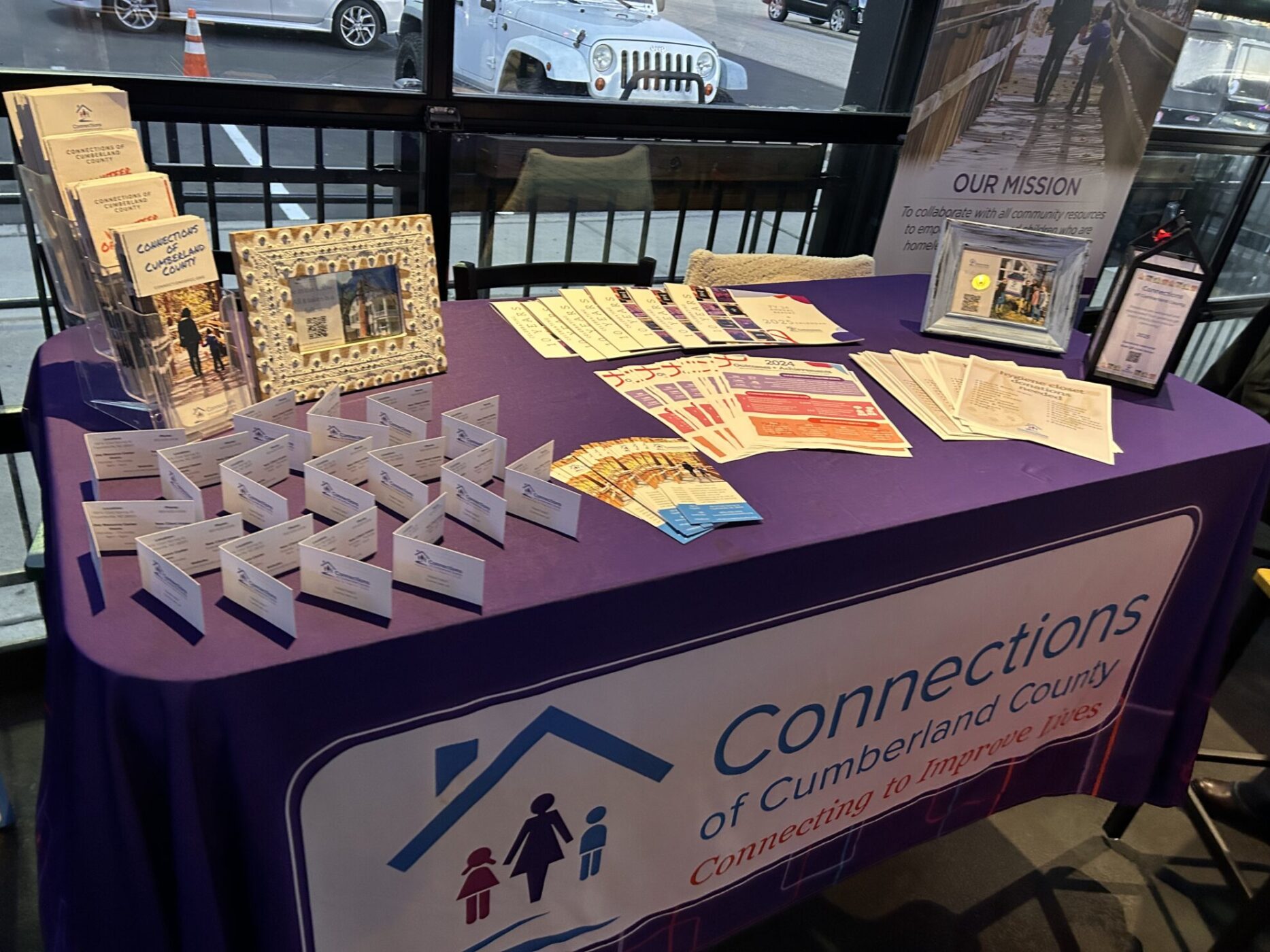 Connections of Cumberland County information table